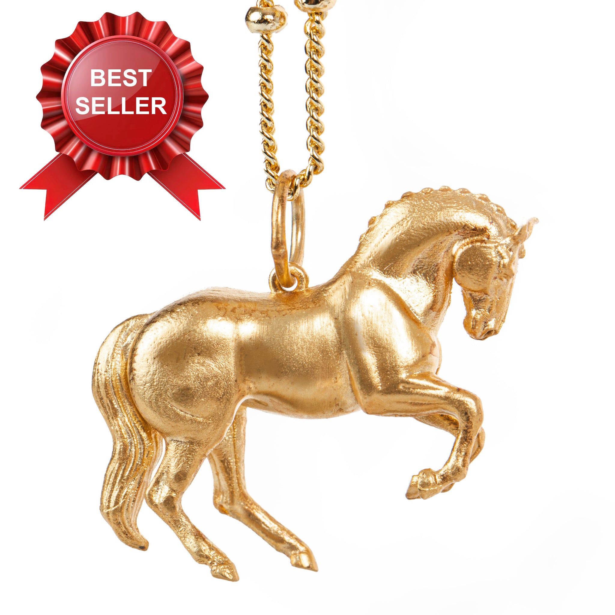 The Keepsake Gold Horse Pendant