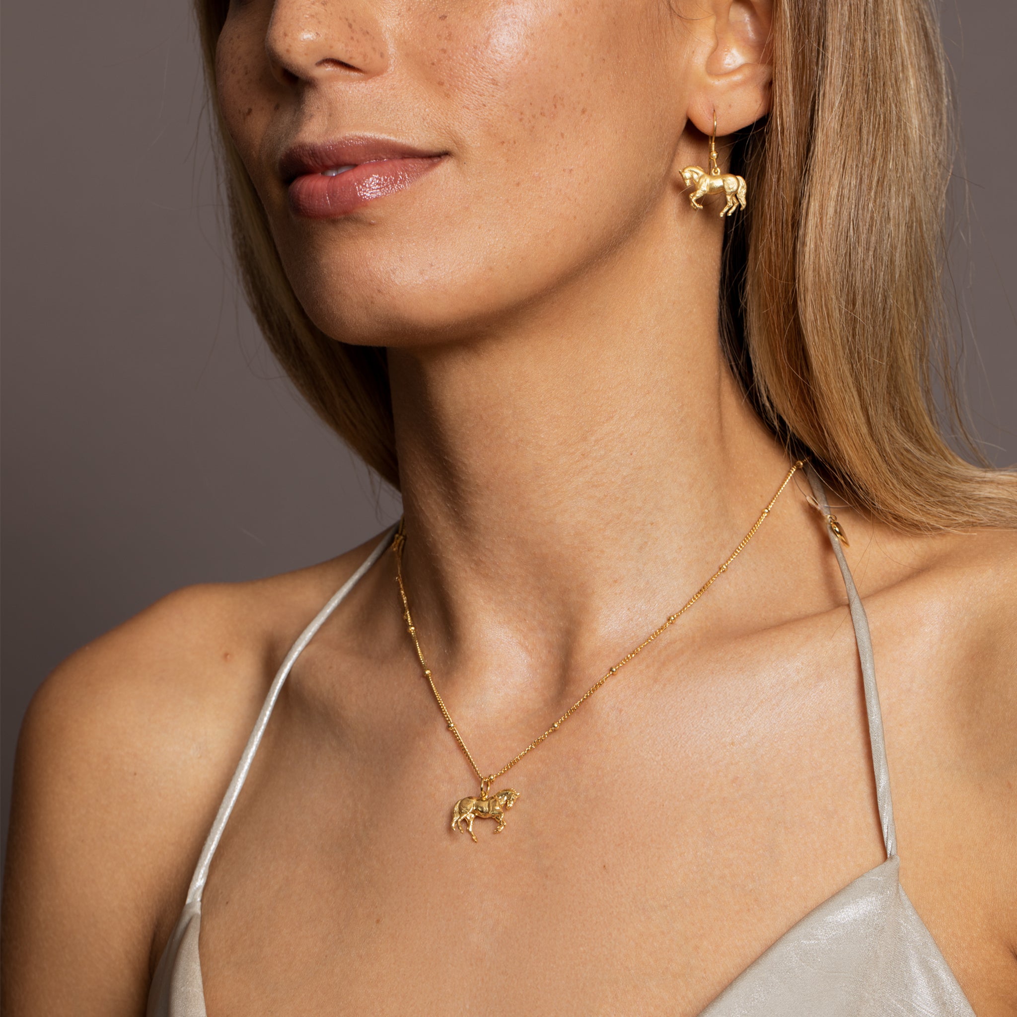 The Keepsake Gold Horse Pendant