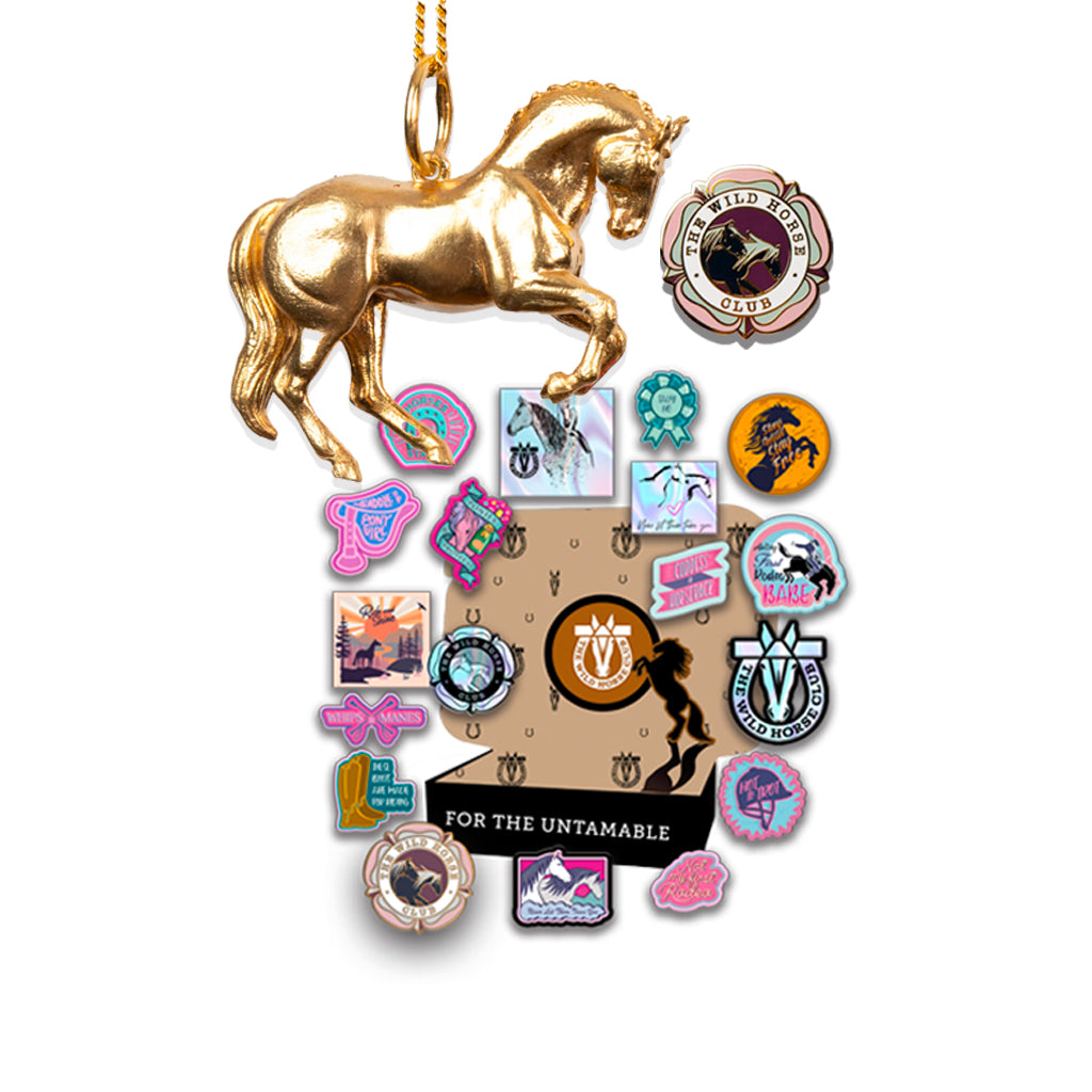 The Keepsake Horse Pendant - Quick Kick