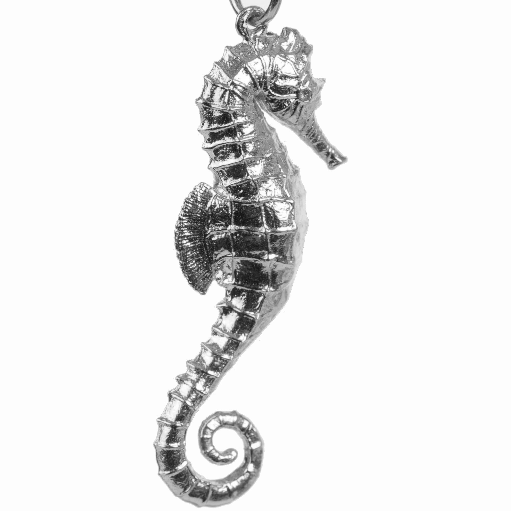 The Sea Whisperer Gold Seahorse Pendant