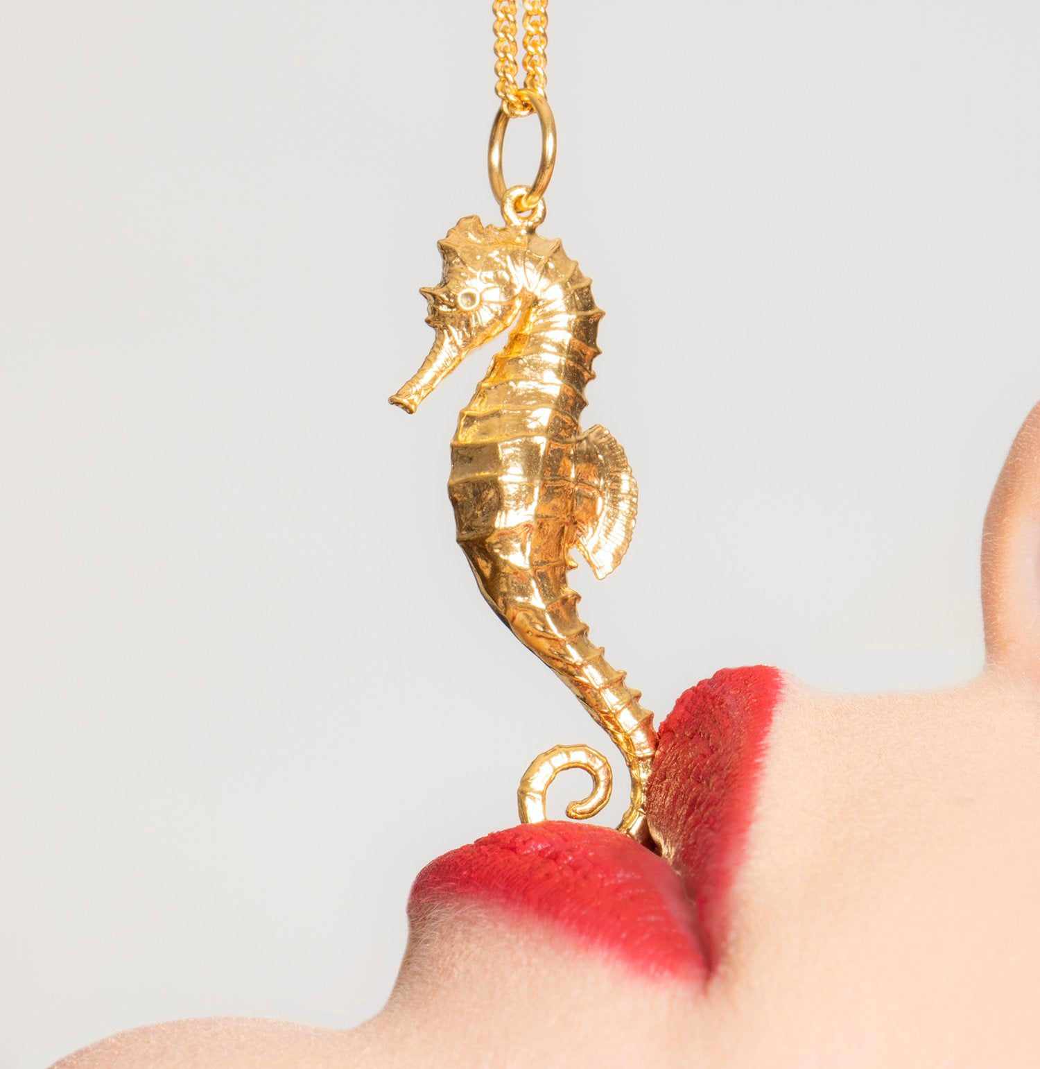 GOLD PLATED HORSE PENDANTS