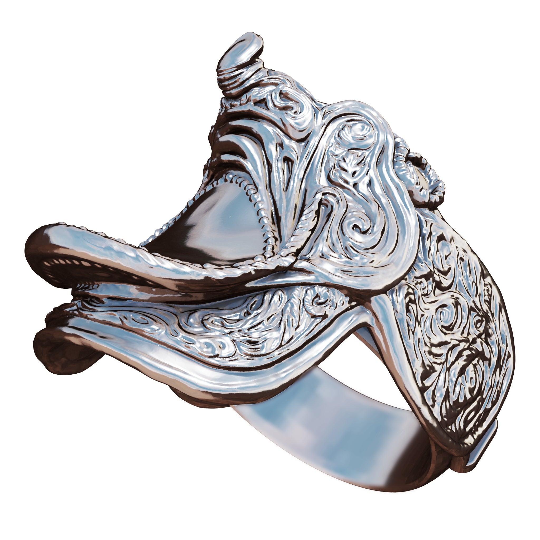 The Stirrups of America - Western Saddle Ring