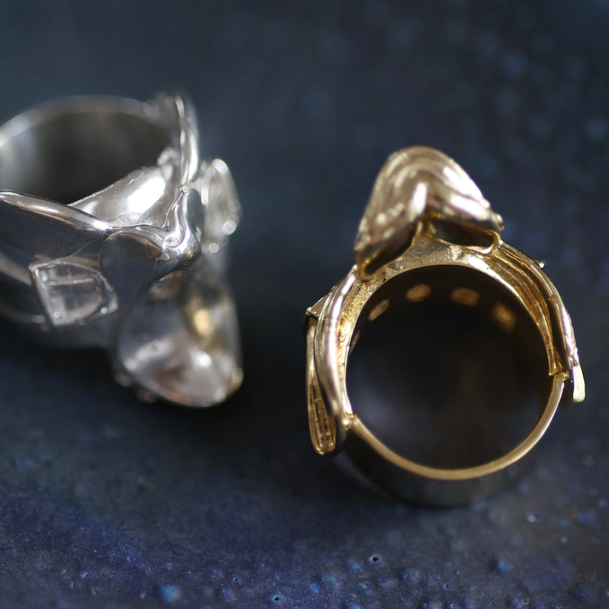 The Stirrups of Englan - British Saddle Ring SOLID SILVER