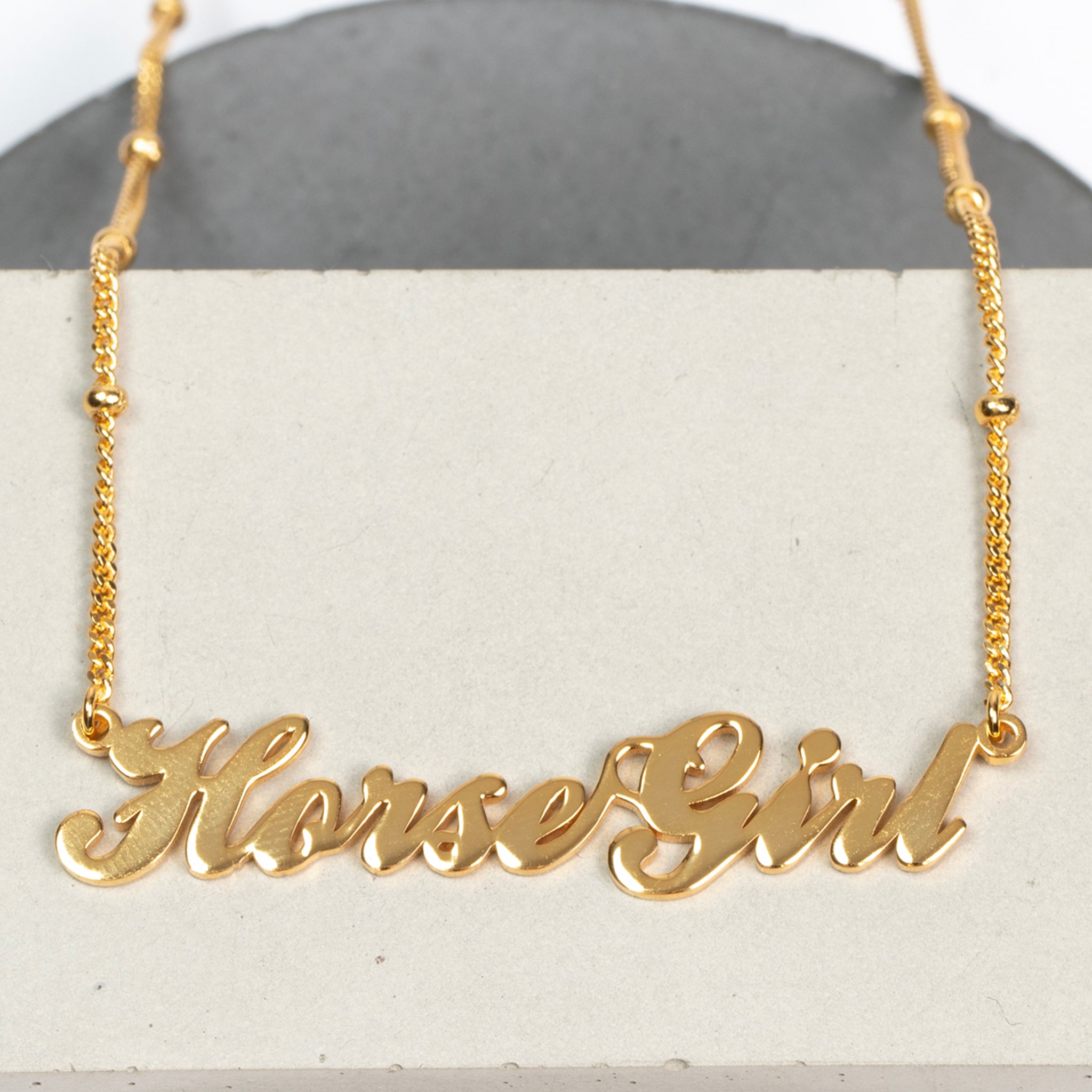 Horse Girl Necklace