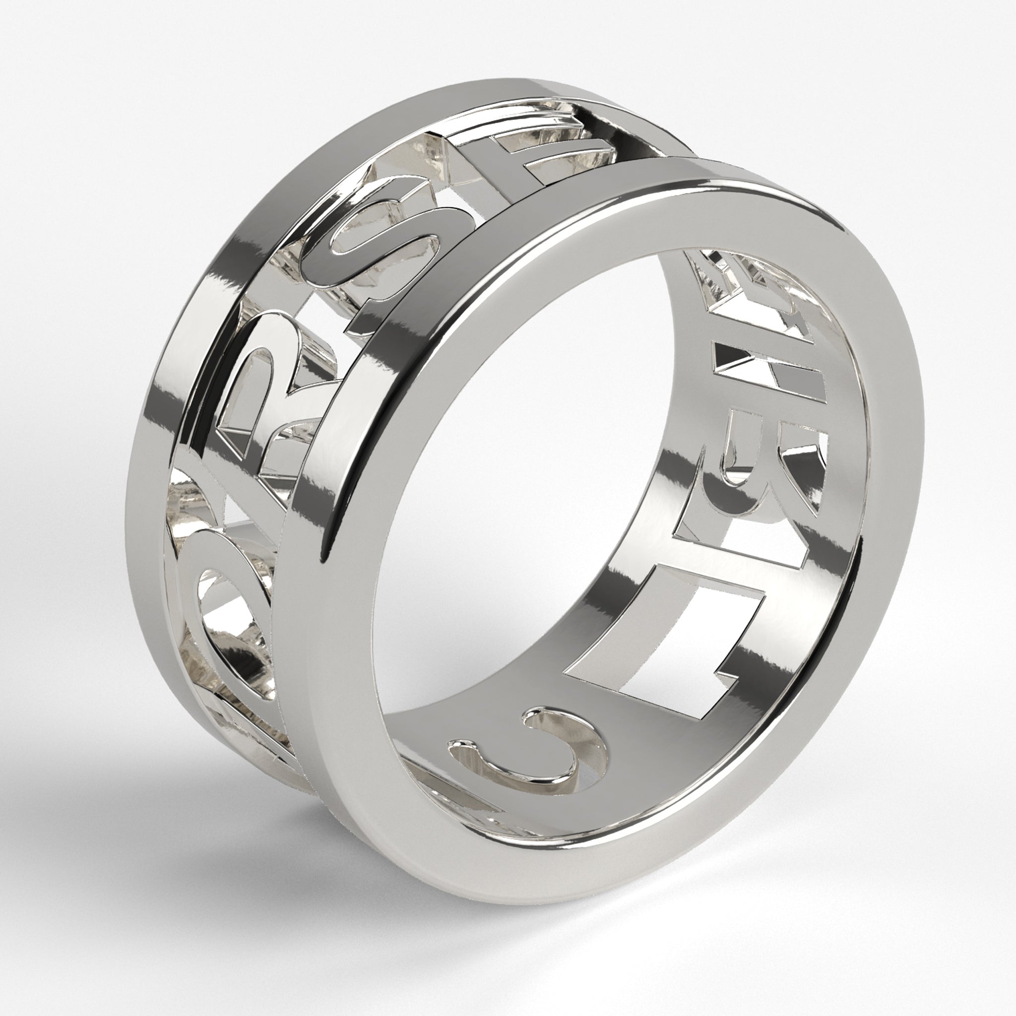 HORSE GIRL SILVER RING