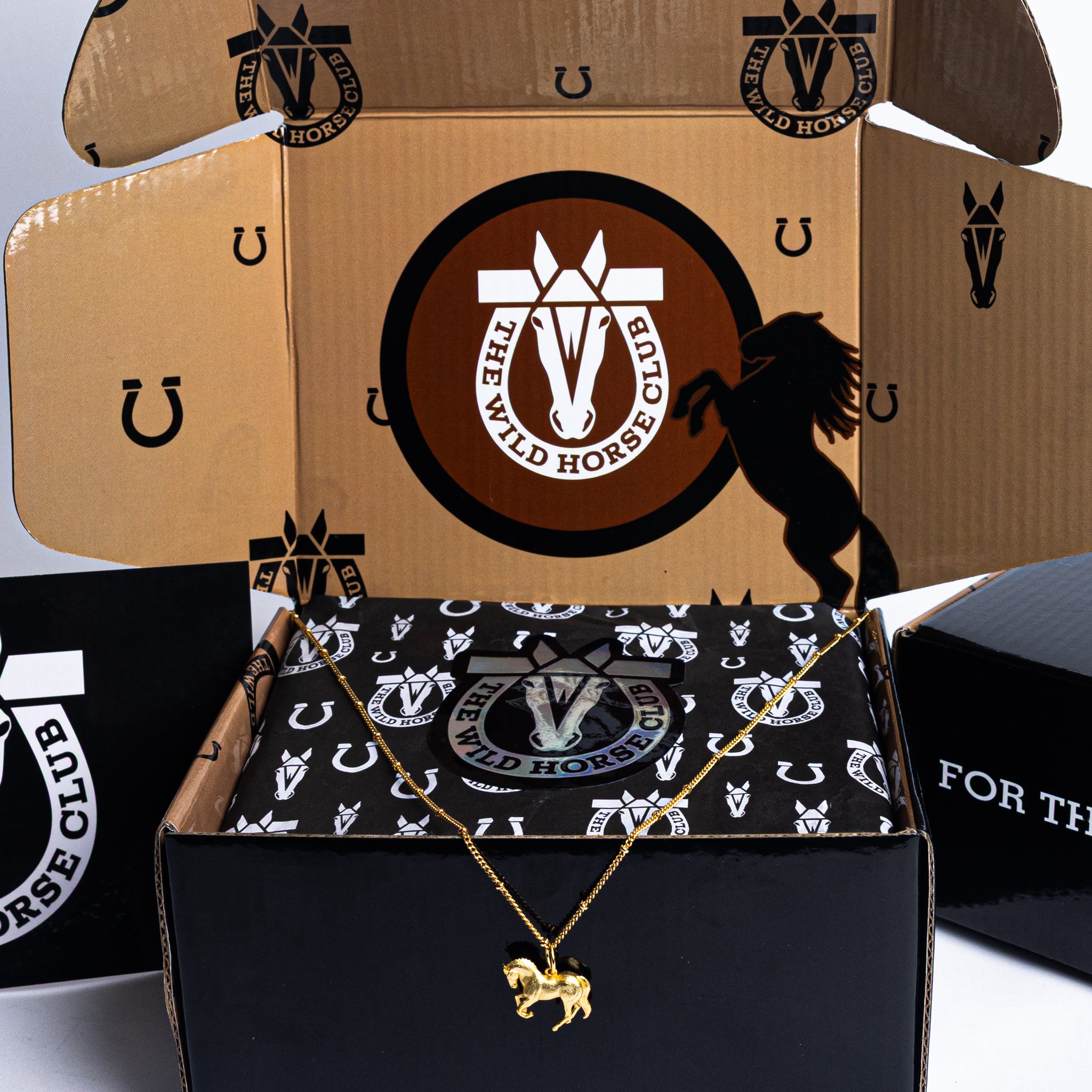 The Keepsake Gold Horse Pendant