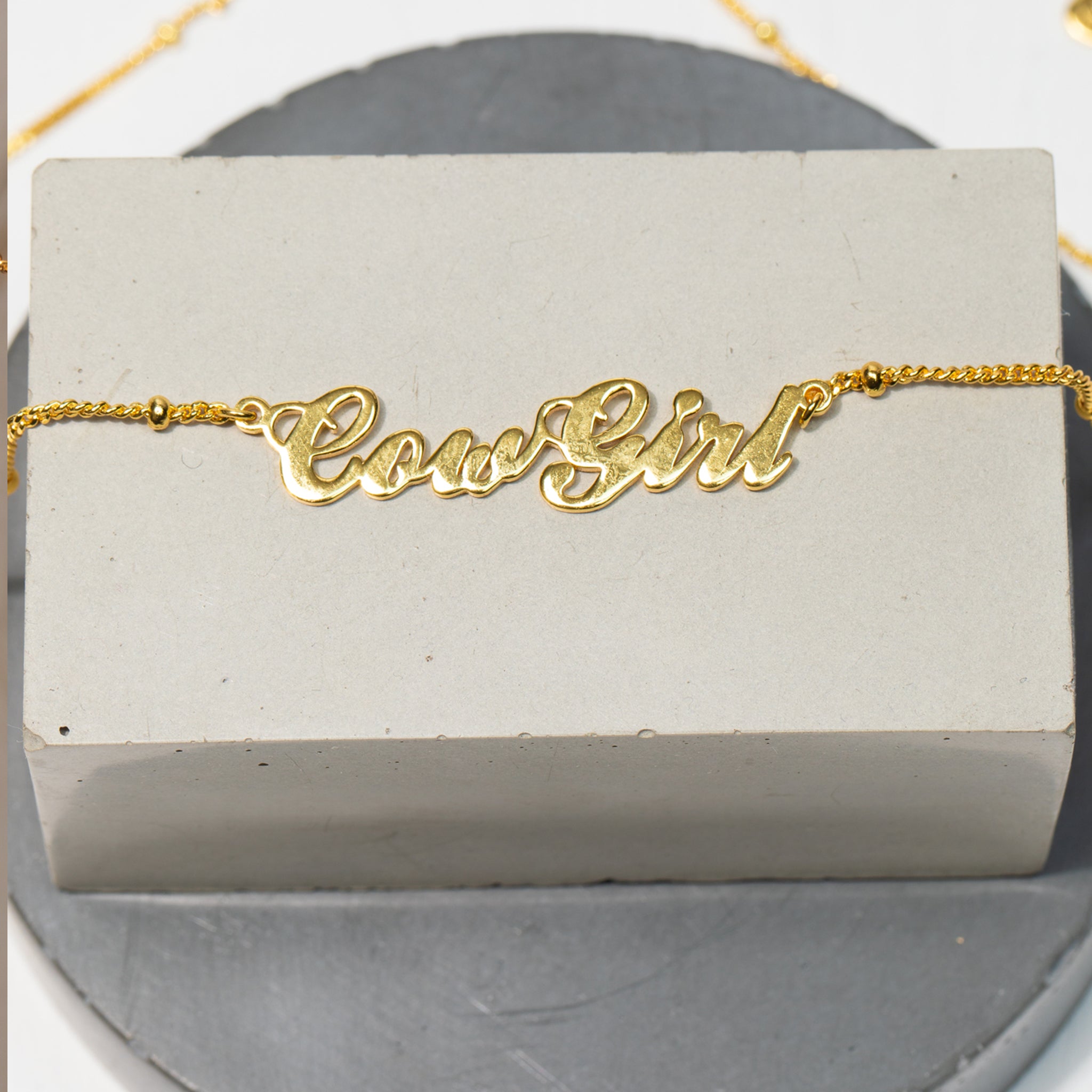 THE COW GIRL NECKLACE