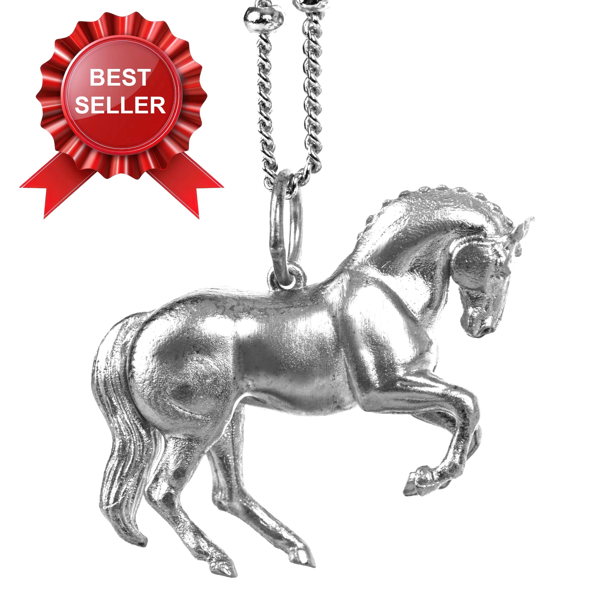 The Keepsake Horse- Silver Horse Pendant