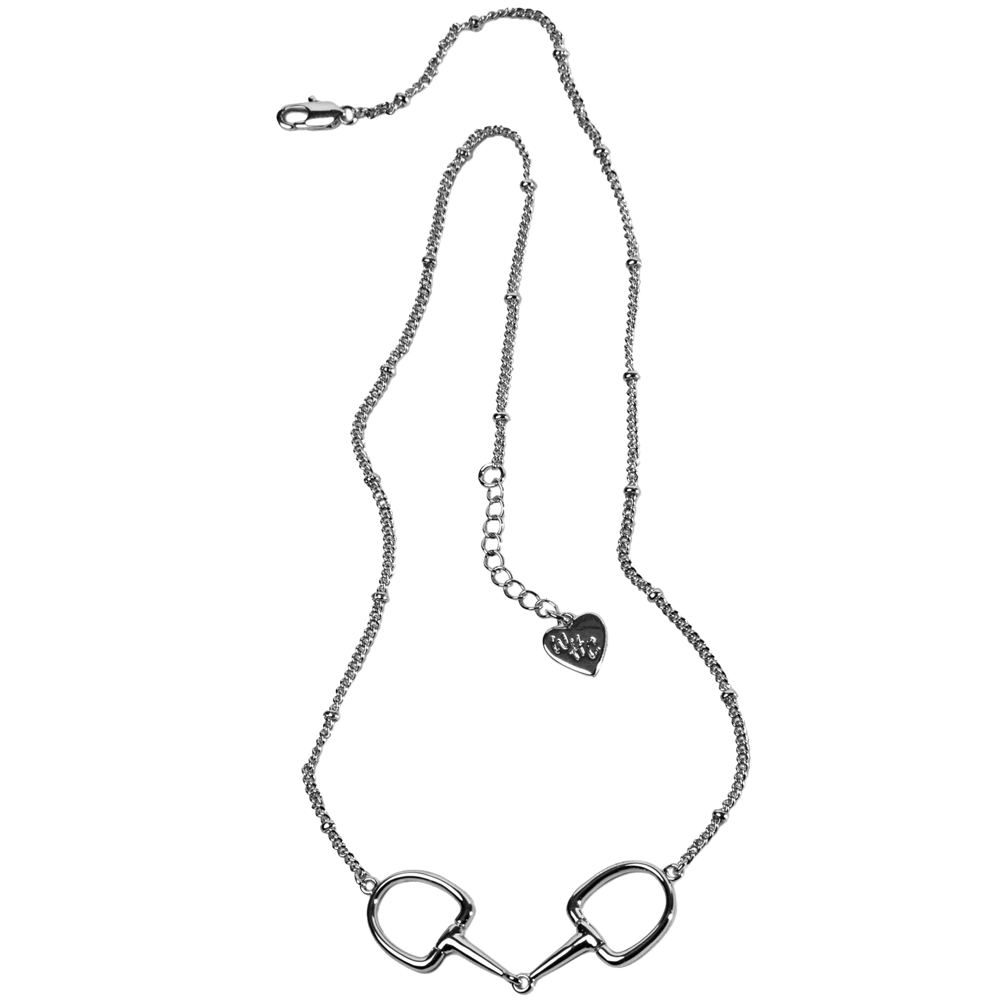 The Bit Between - Gold Snaffle Bit Necklace