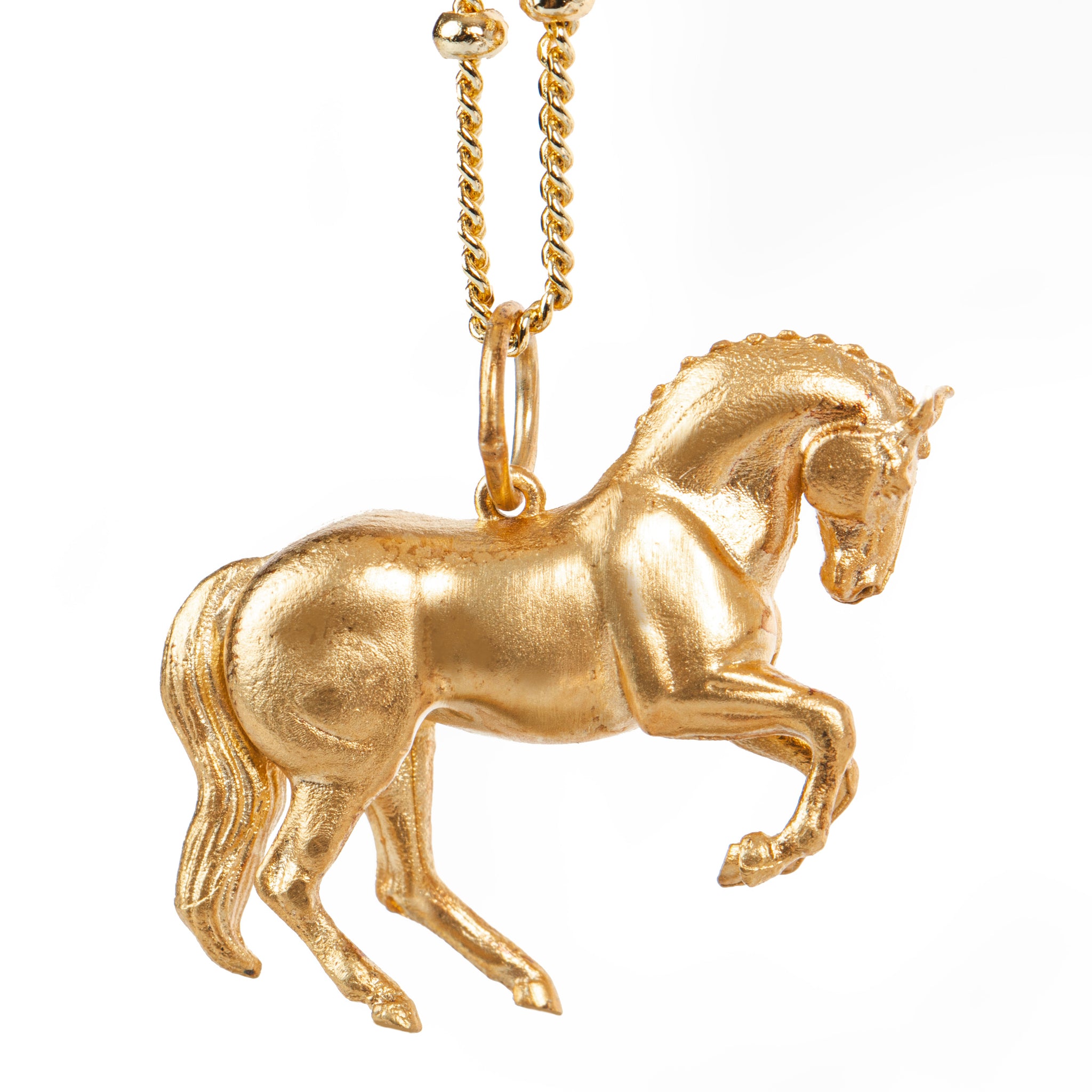 The Keepsake Horse- Gold Horse Pendant