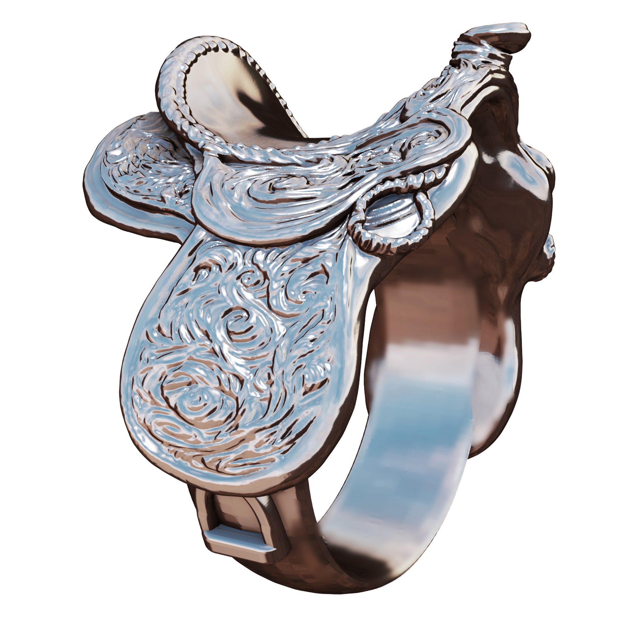 The Stirrups of America - Western Saddle Ring
